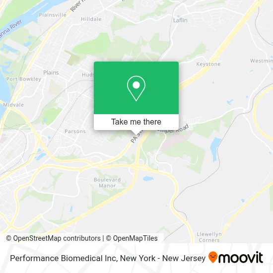 Performance Biomedical Inc map