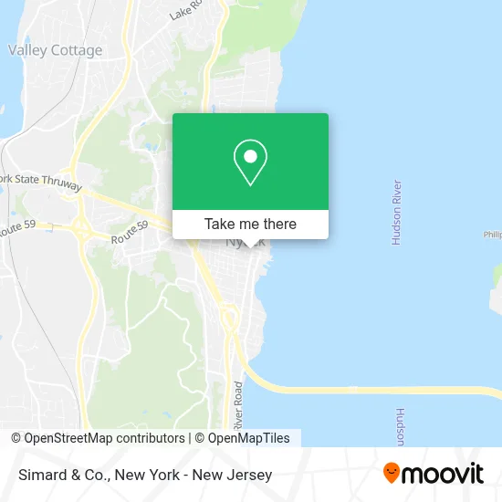 Simard & Co. map