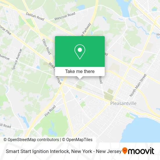 Smart Start Ignition Interlock map