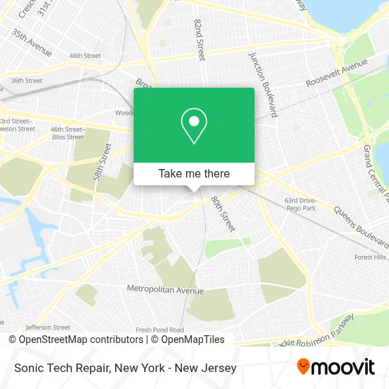 Sonic Tech Repair map