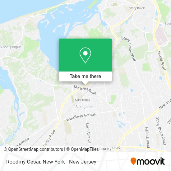 Roodmy Cesar map