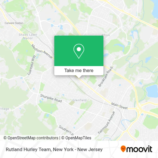 Rutland Hurley Team map
