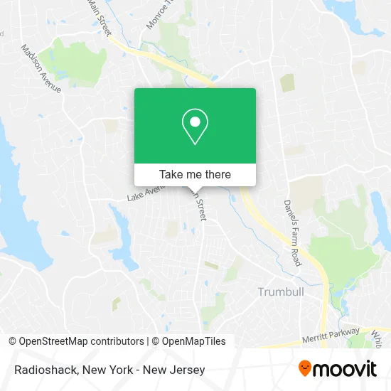 Radioshack map