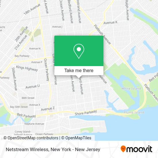 Netstream Wireless map