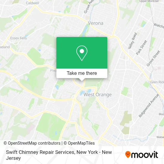 Swift Chimney Repair Services map