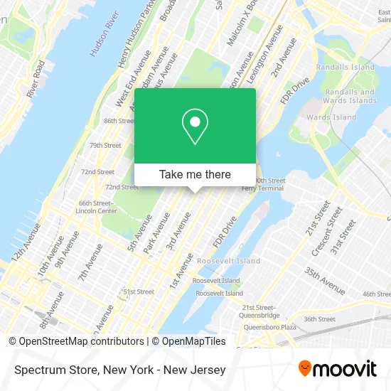 Spectrum Store map
