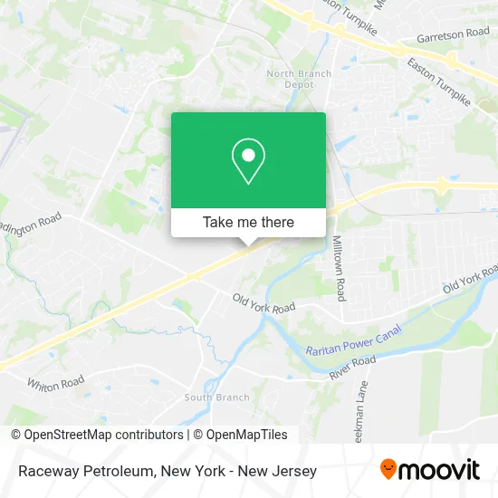 Raceway Petroleum map