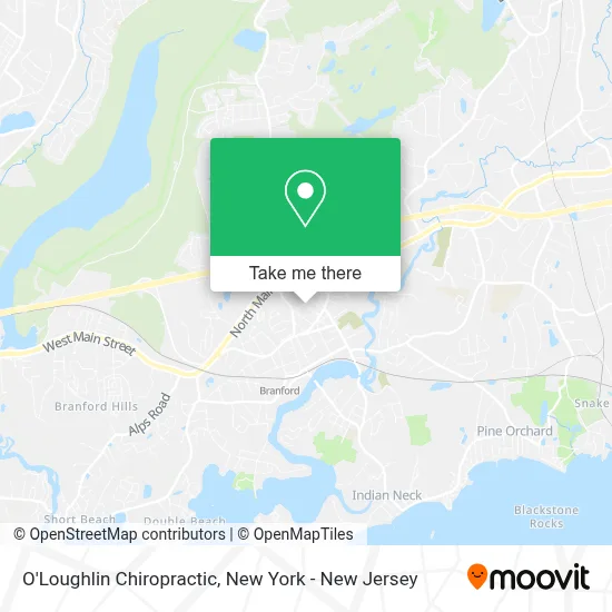O'Loughlin Chiropractic map