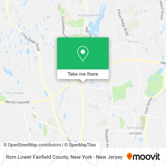 Rsm Lower Fairfield County map