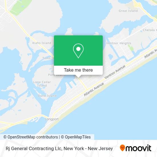 Rj General Contracting Llc map
