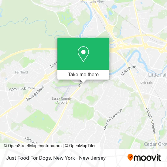 Just Food For Dogs map