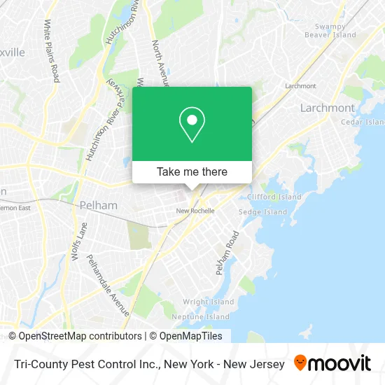 Tri-County Pest Control Inc. map