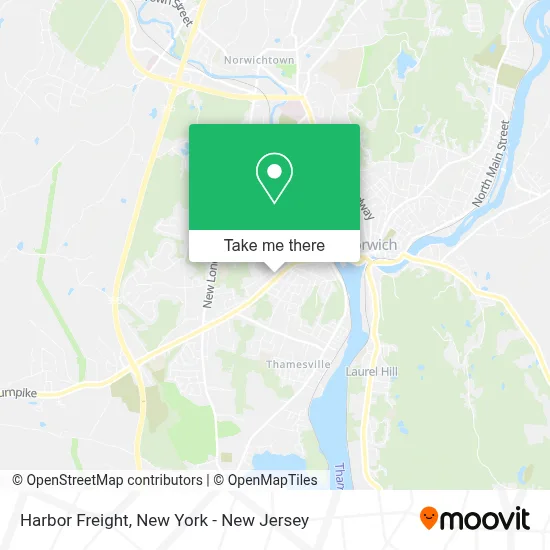 Harbor Freight map