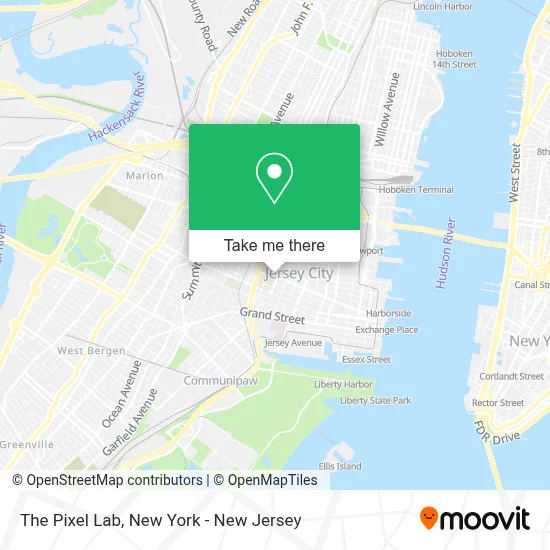 The Pixel Lab map
