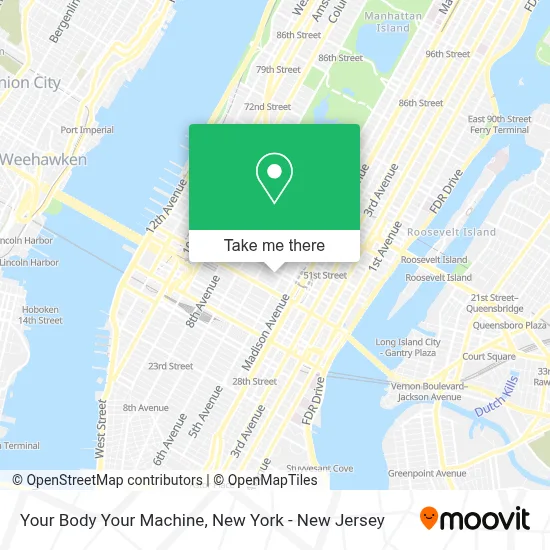 Your Body Your Machine map
