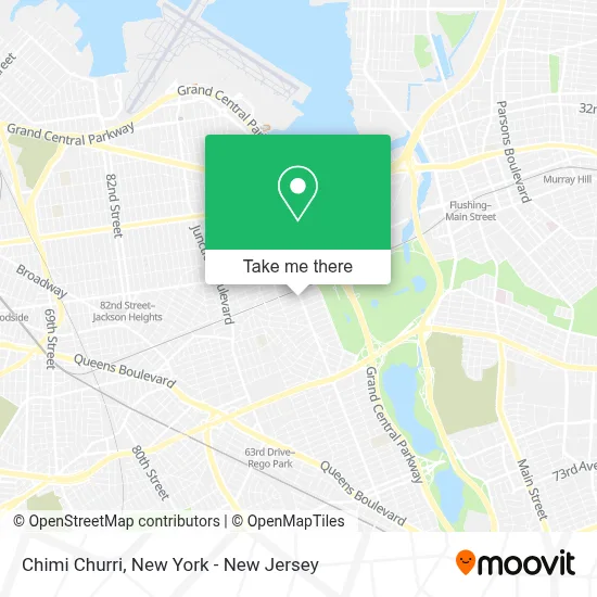 Chimi Churri map