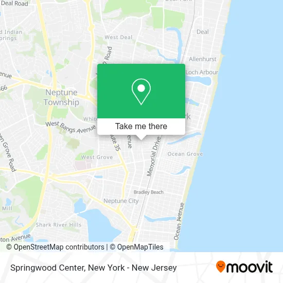 Springwood Center map