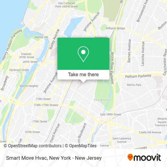 Smart Move Hvac map
