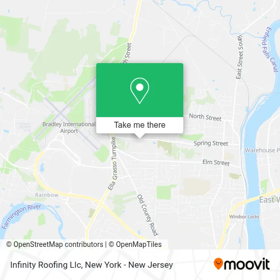 Infinity Roofing Llc map