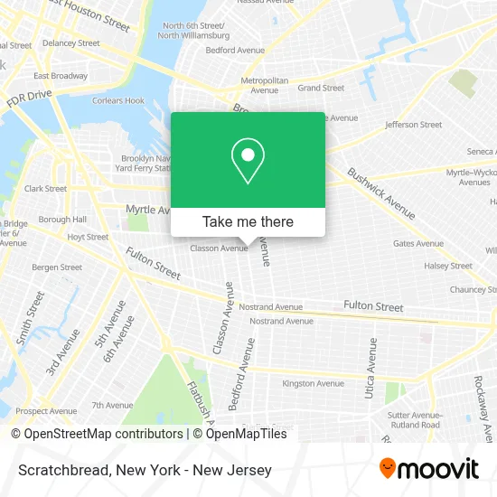 Scratchbread map