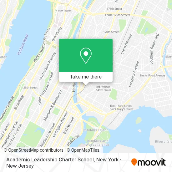 Academic Leadership Charter School map