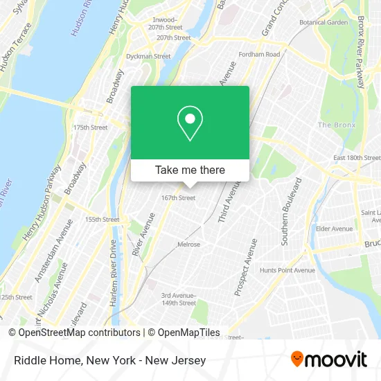Riddle Home map