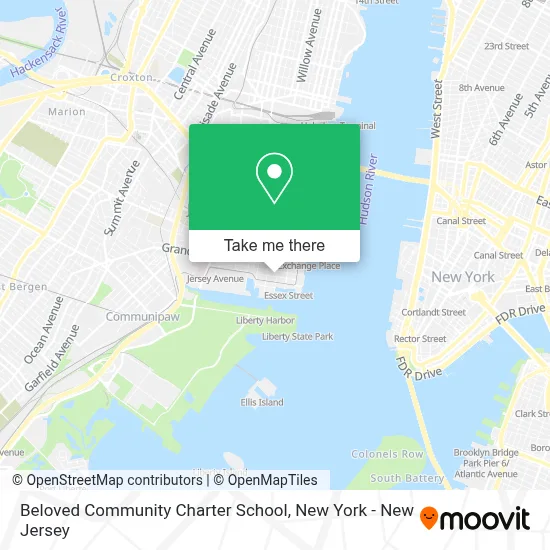 Beloved Community Charter School map