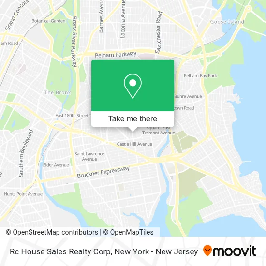 Rc House Sales Realty Corp map