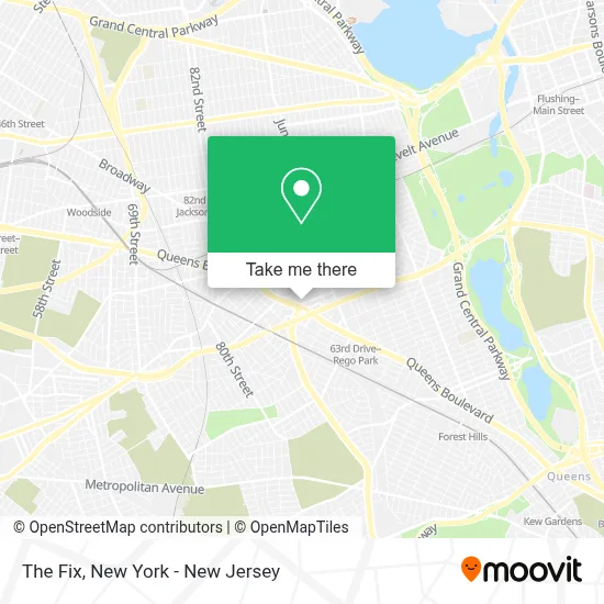 The Fix map