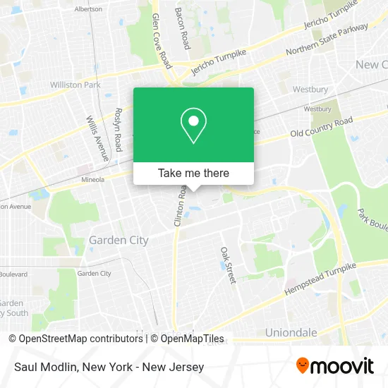 Saul Modlin map