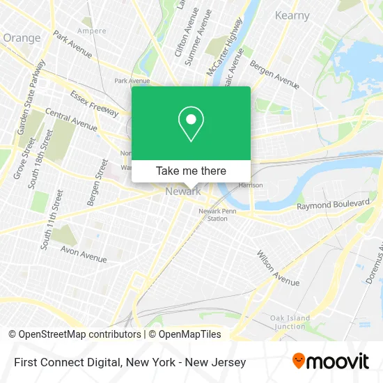 First Connect Digital map