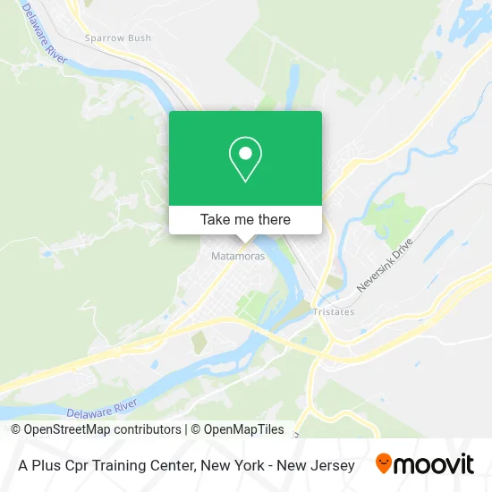 A Plus Cpr Training Center map