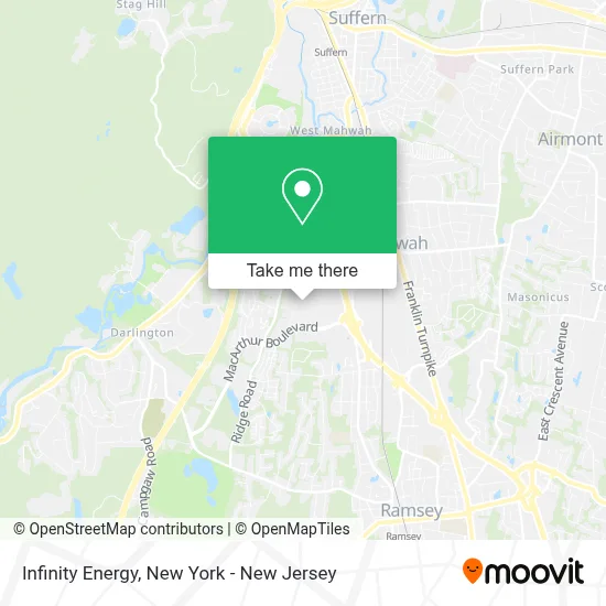 Infinity Energy map