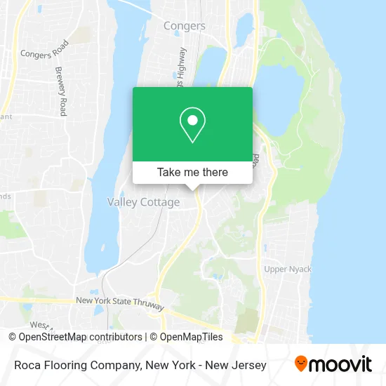 Roca Flooring Company map
