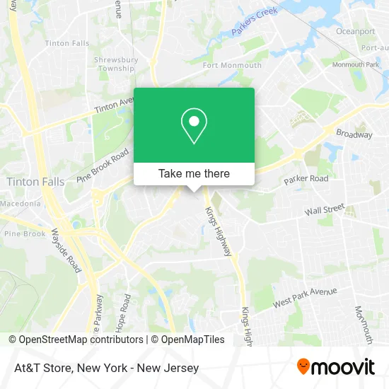 At&T Store map