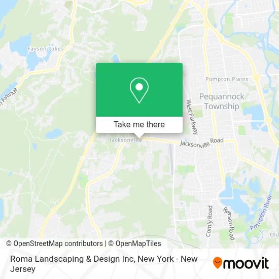 Roma Landscaping & Design Inc map