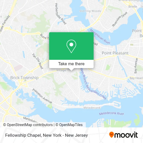 Fellowship Chapel map