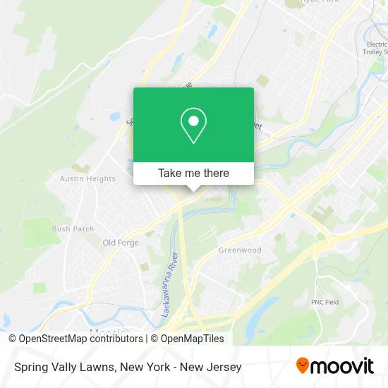 Spring Vally Lawns map