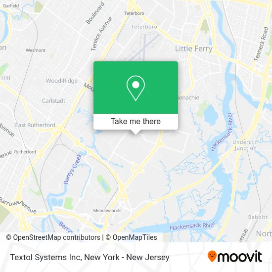 Textol Systems Inc map