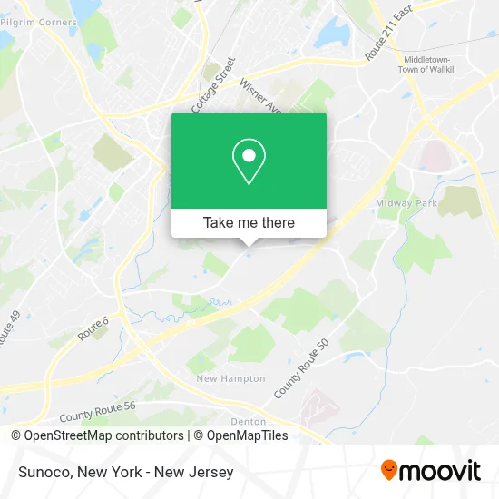 Sunoco map