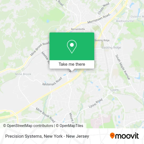 Precision Systems map