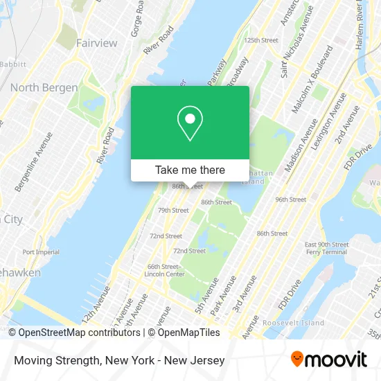 Moving Strength map