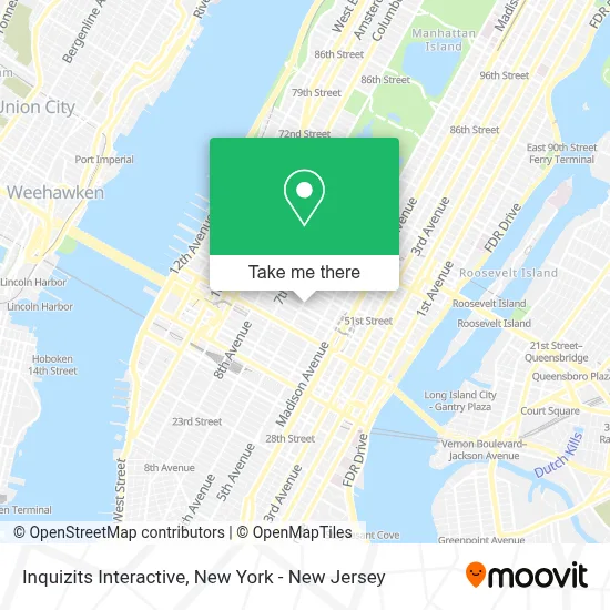 Inquizits Interactive map