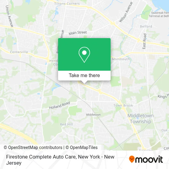 Firestone Complete Auto Care map