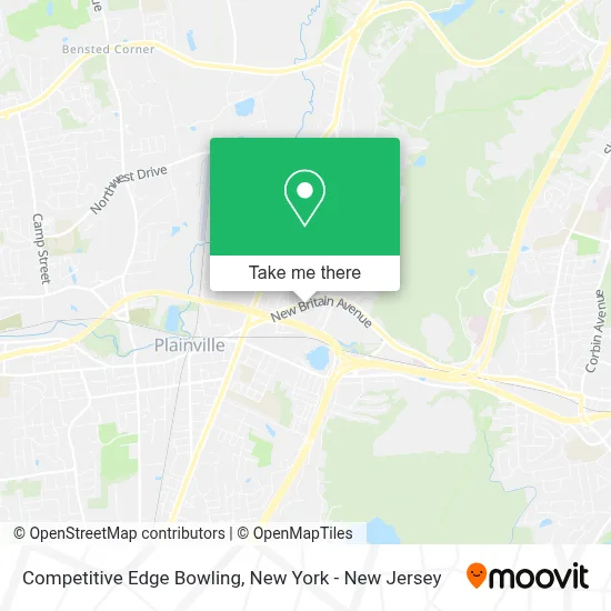 Competitive Edge Bowling map