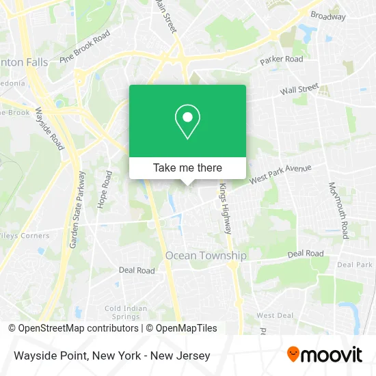 Wayside Point map