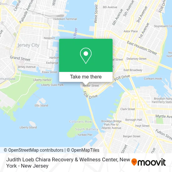 Judith Loeb Chiara Recovery & Wellness Center map