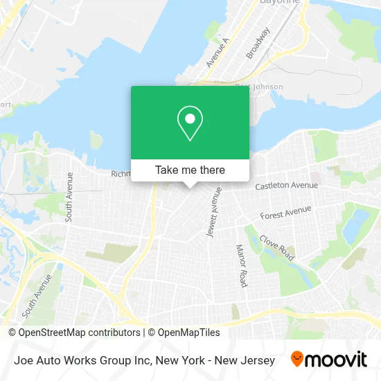 Joe Auto Works Group Inc map