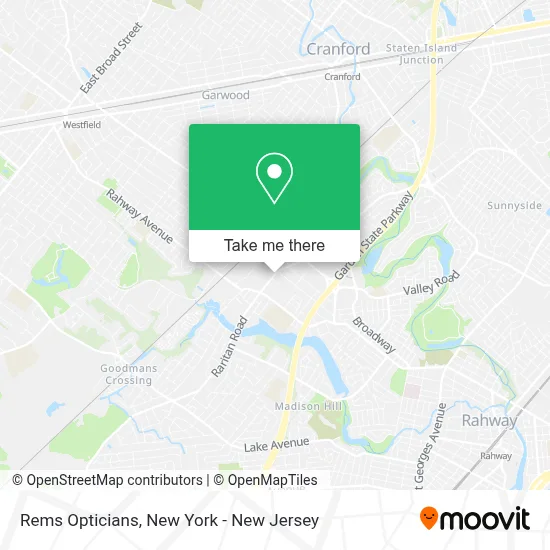 Rems Opticians map