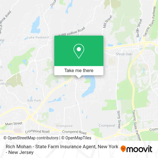 Rich Mohan - State Farm Insurance Agent map